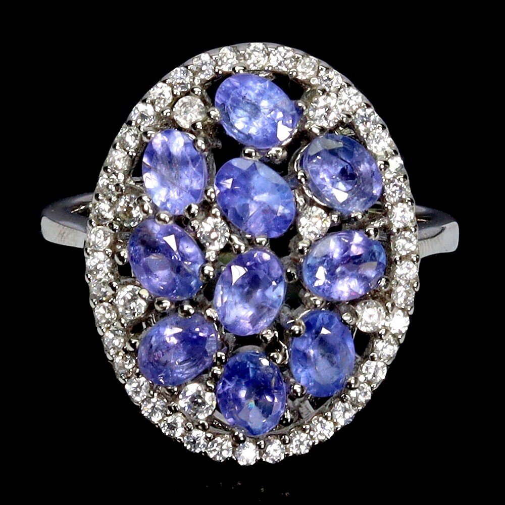 Ingen mindstepris - Ring Sølv Tanzanit #1.0