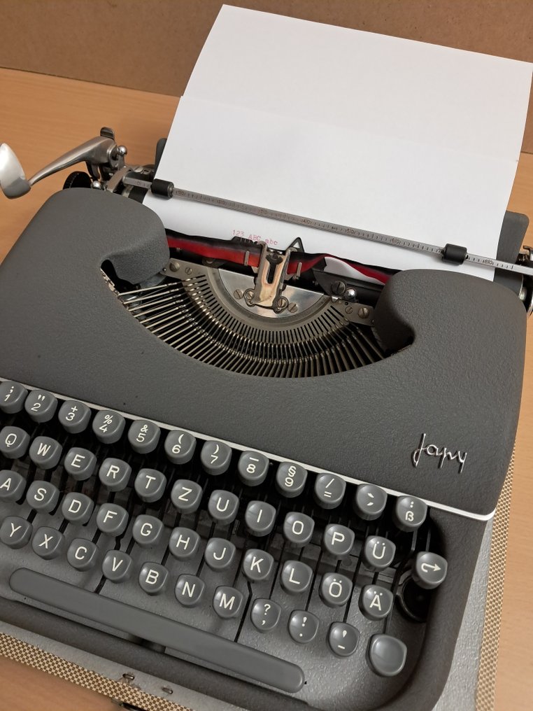 Japy P68 - Írógép - 1950-1960 #3.2