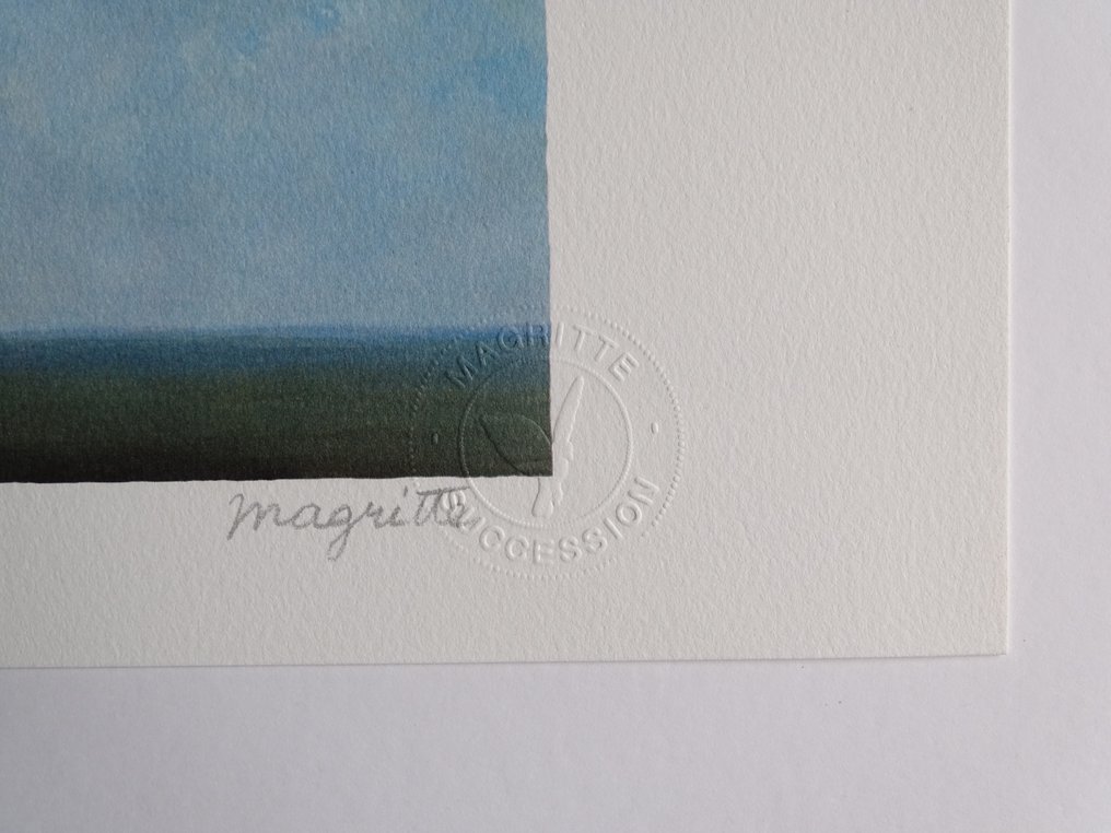 René Magritte (1898-1967), (d´apres) - La reconaissance infinie #1.0