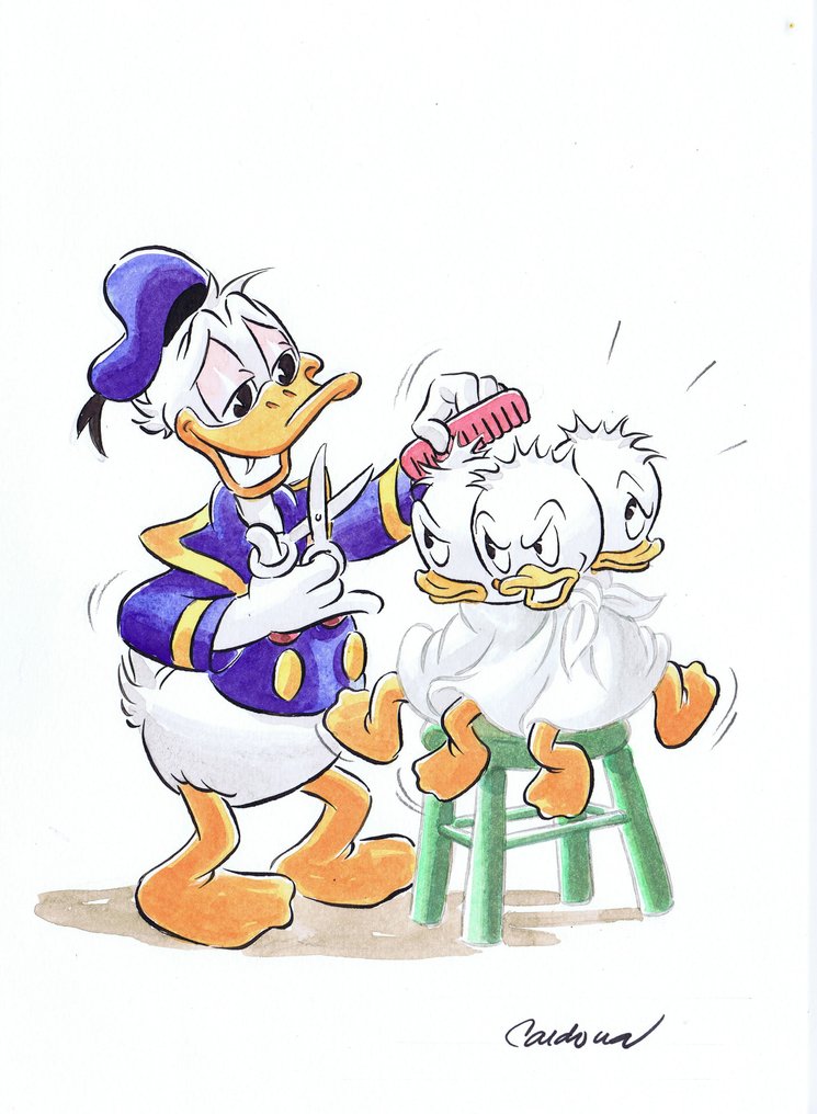Cardona - 1 Watercolour - Donald Duck #1.0