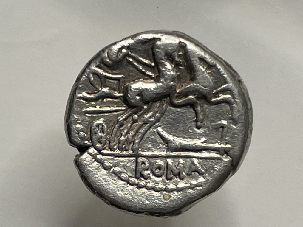 Ρωμαϊκή Δημοκρατία. M. Cipius M.f., 115-114 BC. Denarius Rome #1.0