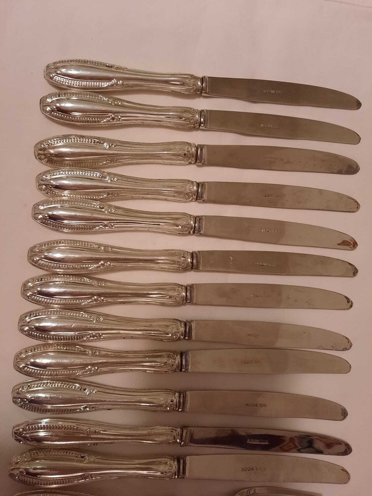 Serviciu de cină (24) - Placat cu argint, Oțel #4.3