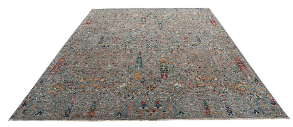 Χειροποίητο διακοσμητικό χαλί – Πολύ λεπτό – Μοτίβο δέντρου ζωής – Αριστούργημα - Χαλί - 302 cm - 249 cm #3.2