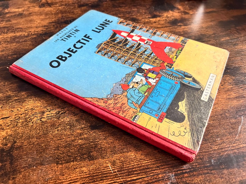 Tintin T16 - Objectif Lune (B8) - C - 1 Album - 1953 #3.2