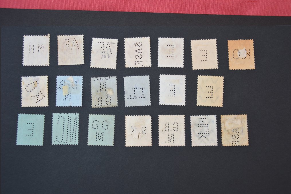 德国  - 218个Perfins收藏——巴伐利亚与德意志帝国 #1.0