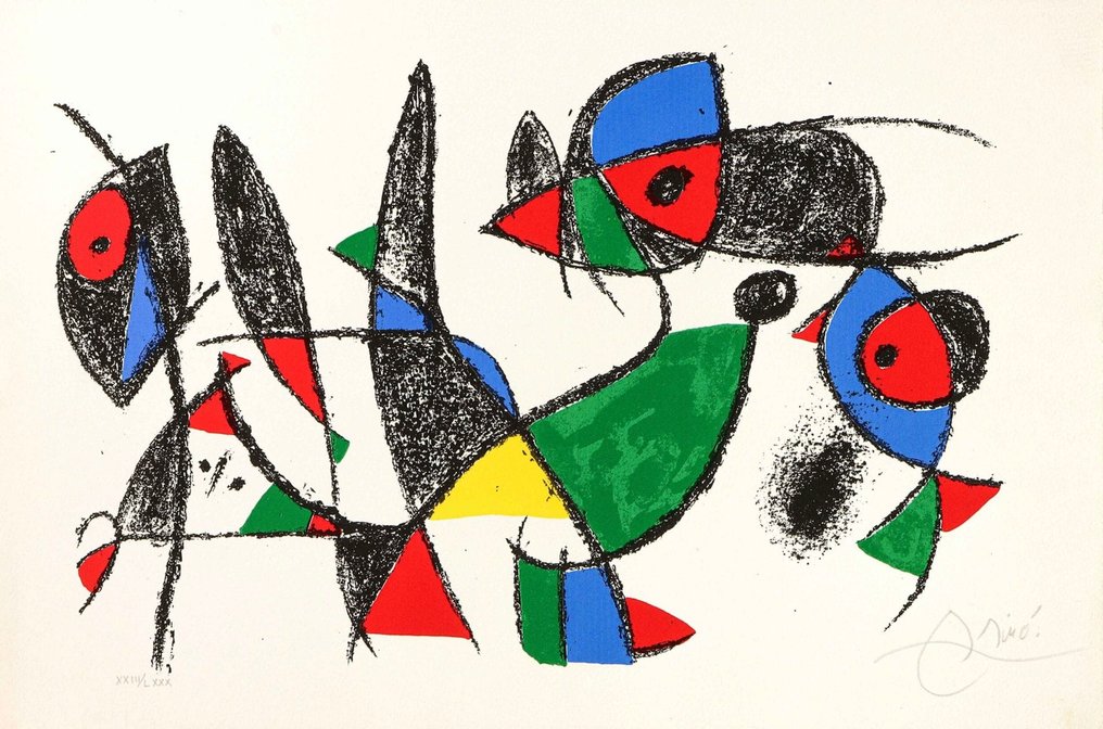 Joan Miro (1893-1983) - Joan Miró Litógrafo II #1.0