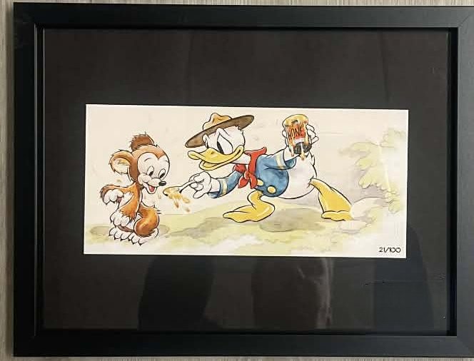 Tom Wood - Oh Honey! - Framed w. CoA #1.0