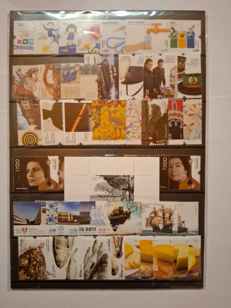 葡萄牙 2011 - 2011年葡萄牙全年度邮票 - CTT selos de Portugal #2.1