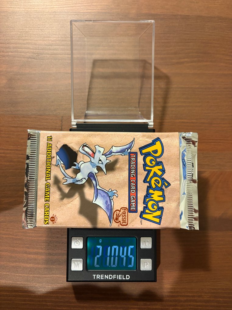 Pokémon - 1 Booster pack - Aerodactyl - 1st Edition - 21.045g - WOTC - Fossil #4.3