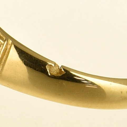 Ring - 18 kraat Gulguld #4.3