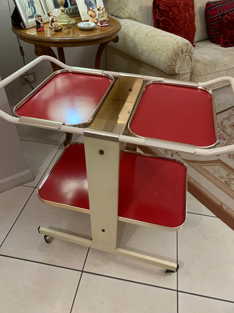 Carrito de servicio - Metal, Madera #1.0