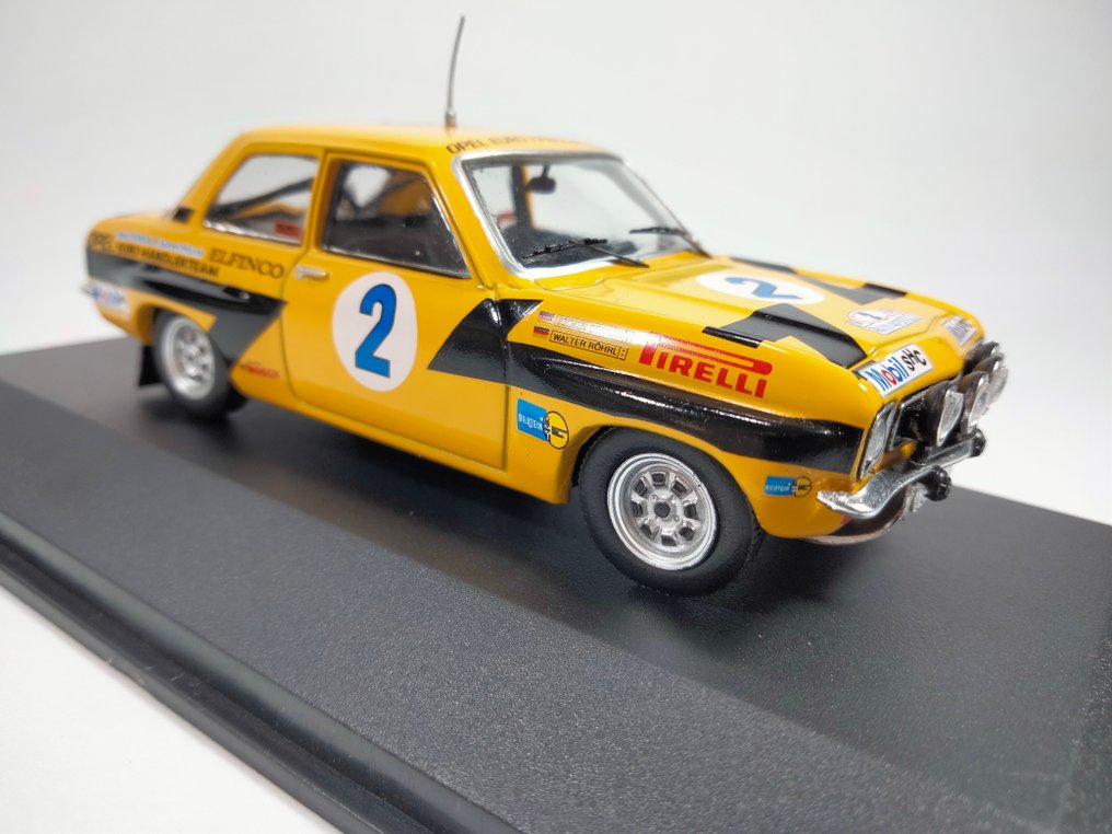Replicars 1:43 - Modell versenyautó - Opel Ascona 1.9 SR #2 - Röhrl, Berger (1975) #3.2