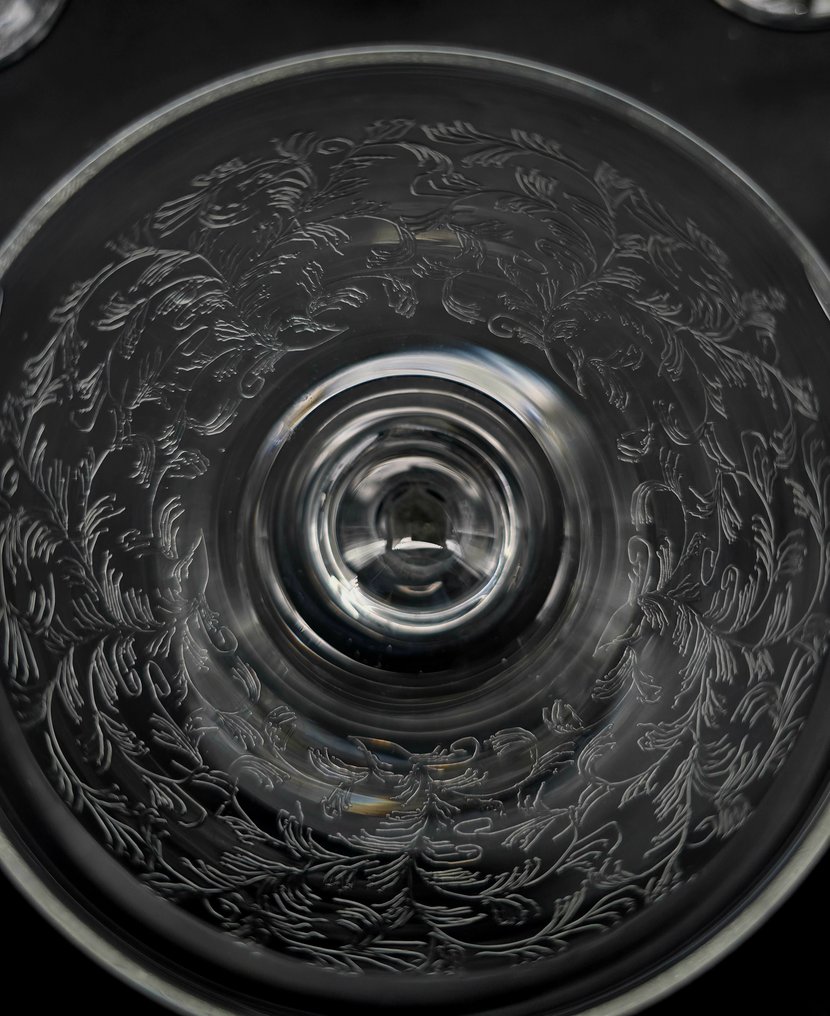 Cristalleria Empoli - 饮料用具 (6) - 花卉的 - 水晶 #2.1