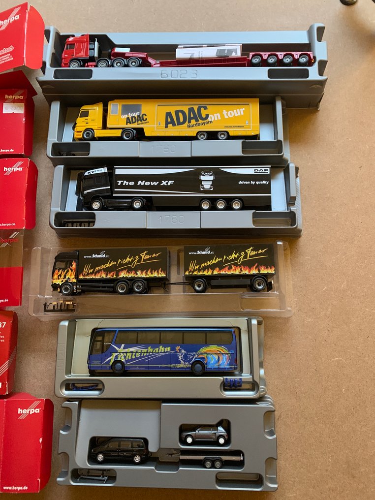 Herpa 1:87 - Modellino di camion  (6) #1.0