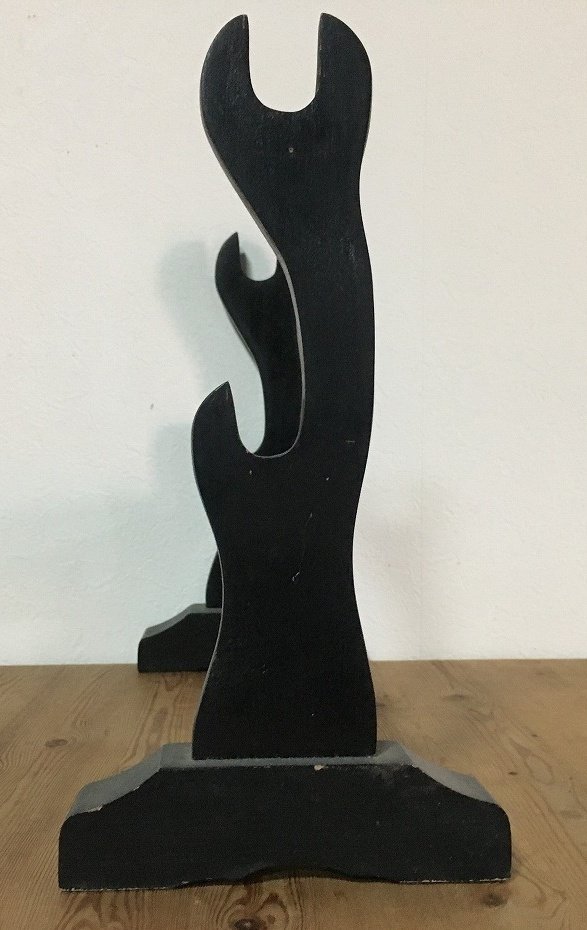 Samurai Sword Rack / 刀掛 Katana Kake / Japanese Vintage - Statue Træ - Japan  (Ingen mindstepris) #1.0