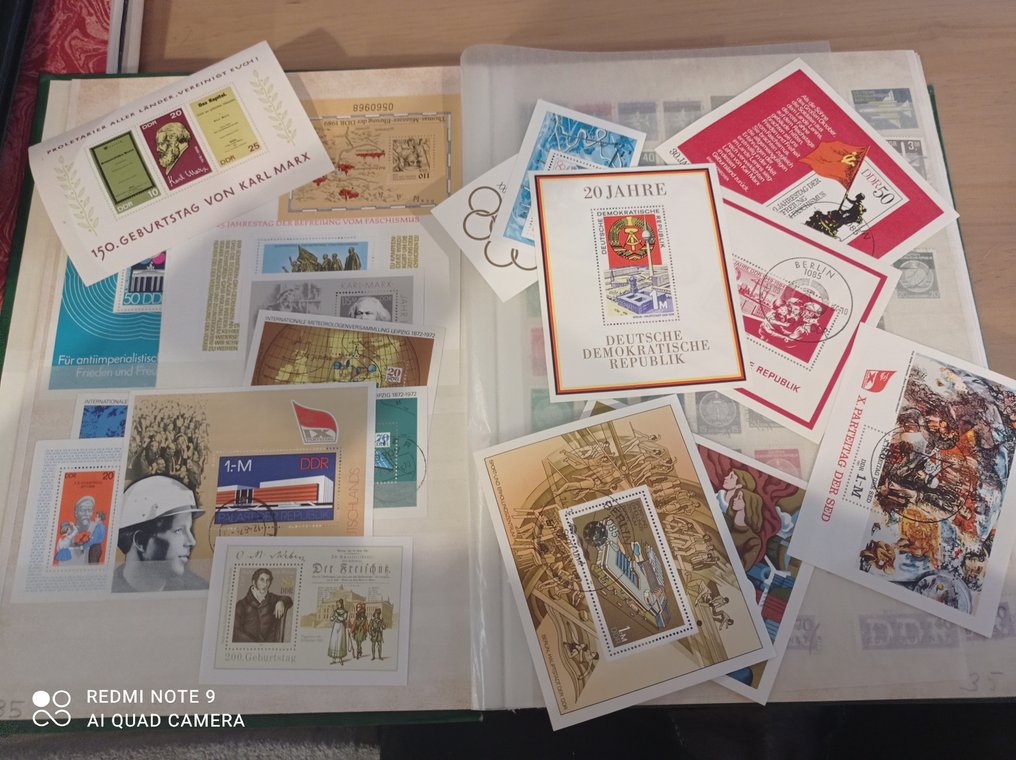 Niemcy 1950/1989 - Kolekcja setek znaczków i arkuszy bloków z Niemiec. #2.1