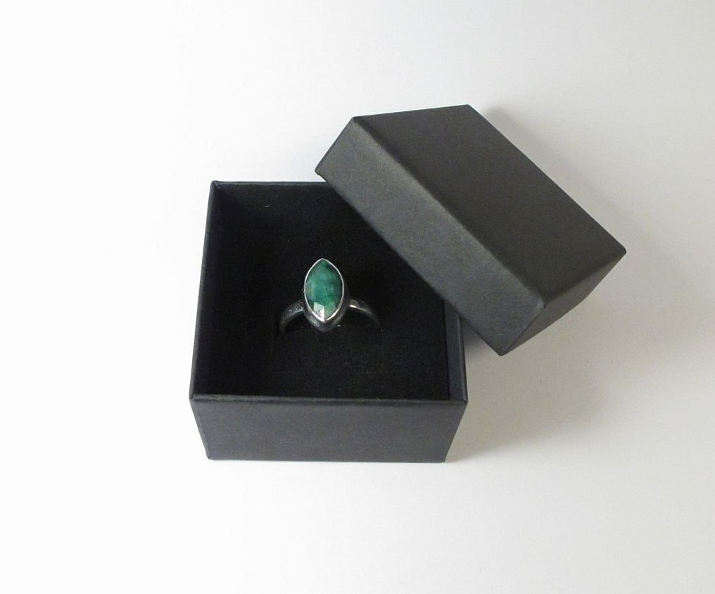 Smaragd Gyűrű / új- 4.16 g - (1) #4.3