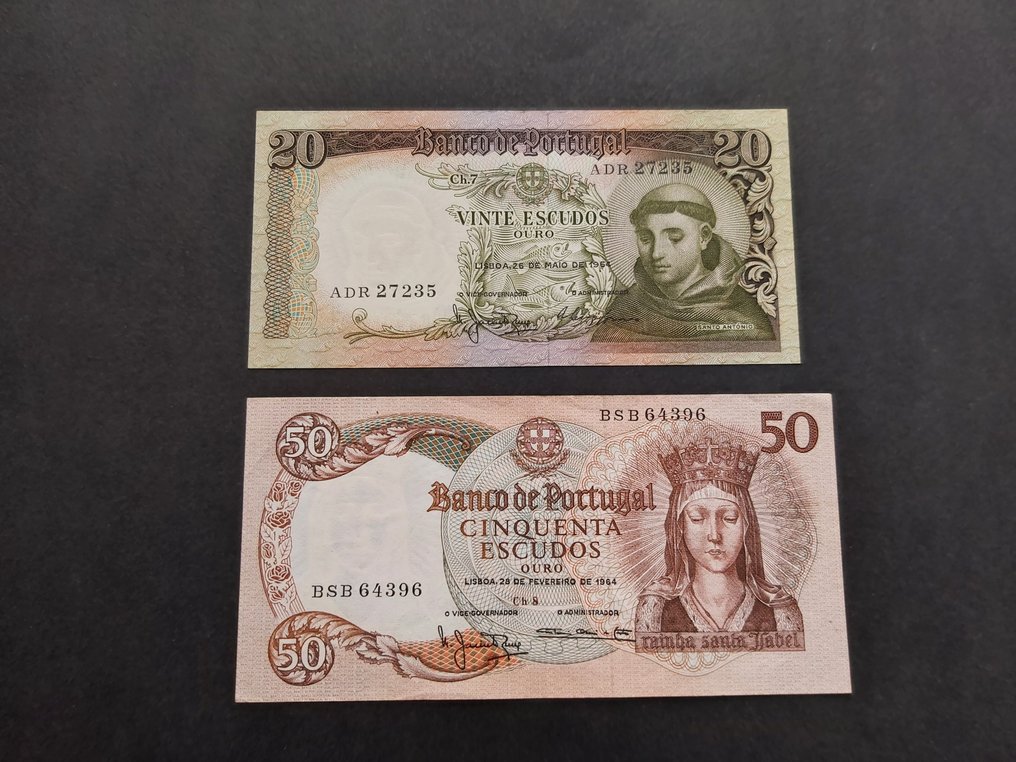 Portugalia și colonii. - 15 banknotes - various dates (Fără preț de rezervă) #1.0