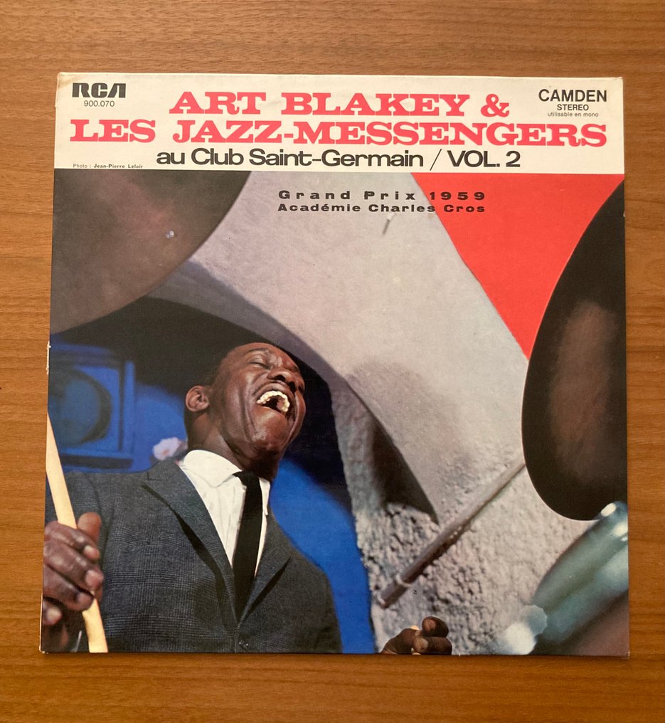 Art Blakey - Club Saint-Germain / Vol. 2 - LP - Stéréo - 1971 #1.0