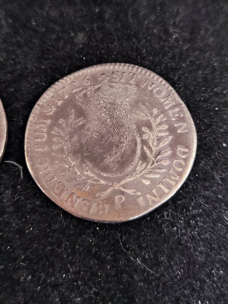 Frankrijk. 1/2 Écu 1726/1778 Louis XV & Louis XVI (lot of 3 coins)  (Zonder minimumprijs) #4.3