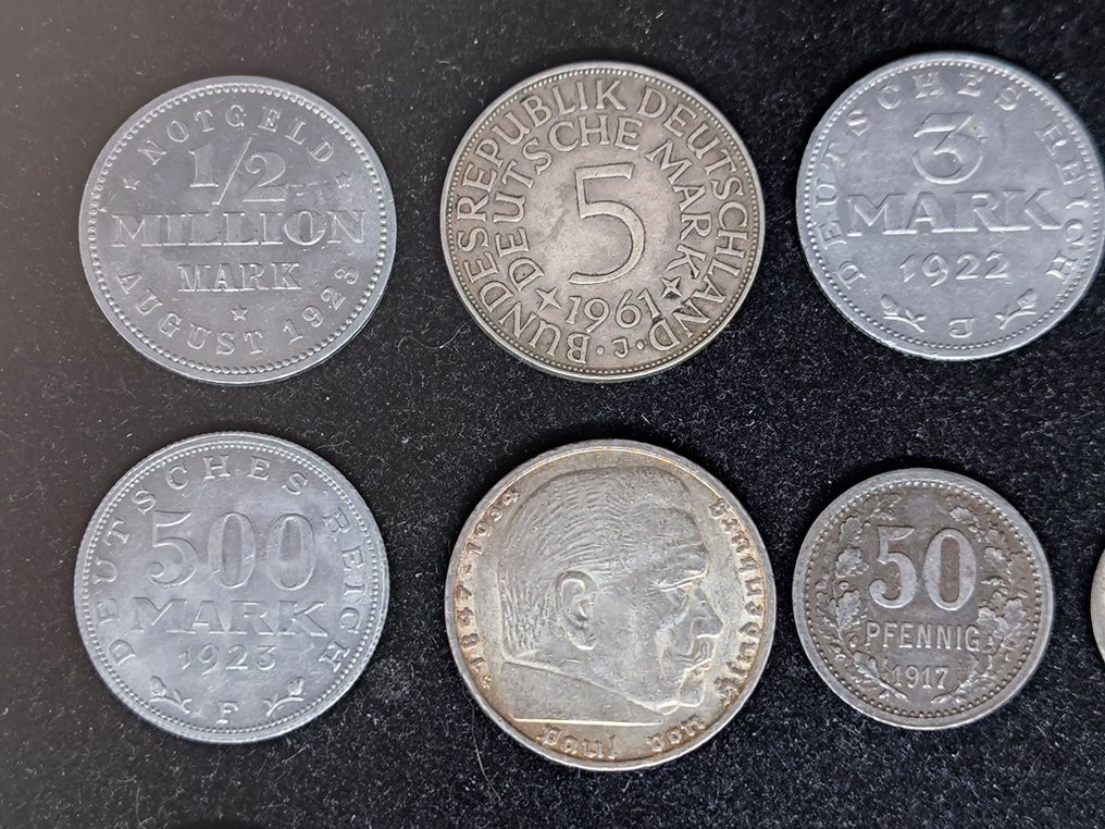 德國,Third Reich Collection of coins incl. silver (沒有保留價) #1.0