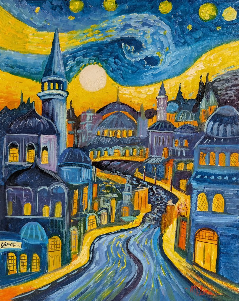 Michele Luna (1980) - Vicolo stellato verso la città #1.0