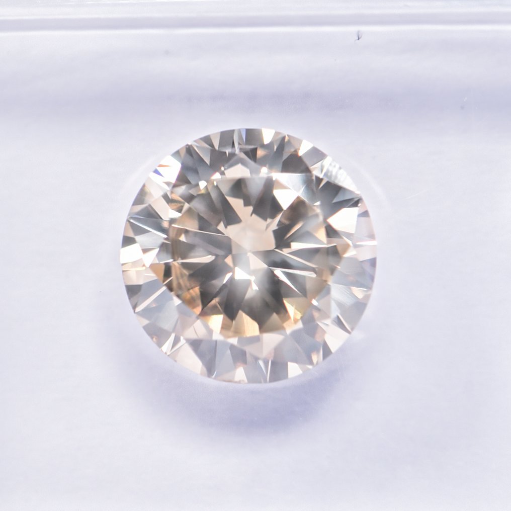 没有保留价 - 1 pcs 钻石  (天然色彩的)  - 1.82 ct - 圆形 - Fancy 稍帶棕色的, 稍帶灰色的 黄色 - SI1 微内含一级 - 国际宝石研究院（IGI） - VG #2.1