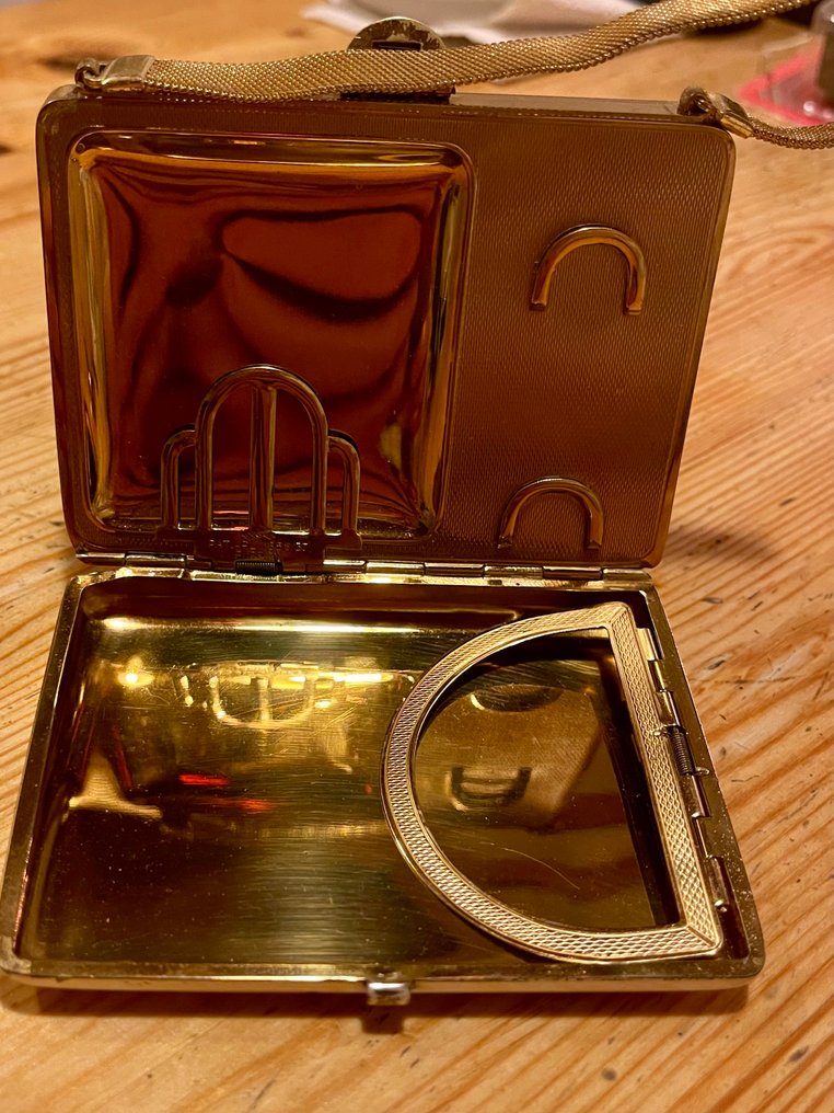 Resenecessär set - Förgyllt mässing - L.S. Mayer “Burlington” #4.3
