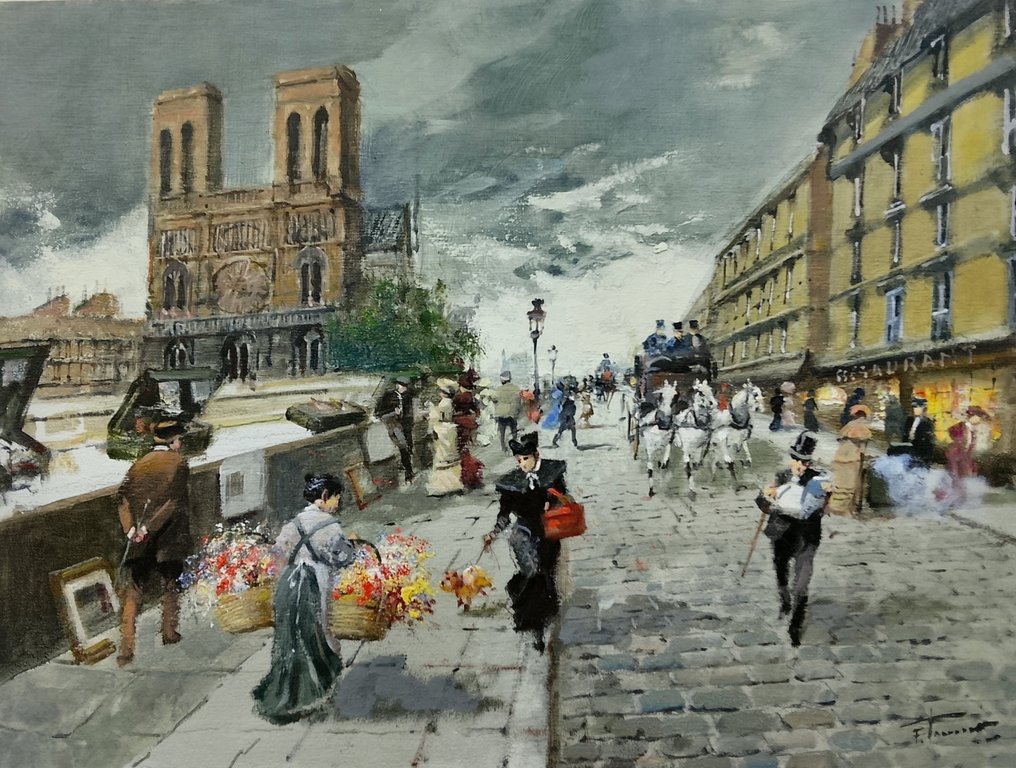 Francesco Tammaro (1939) - A Paris #1.0