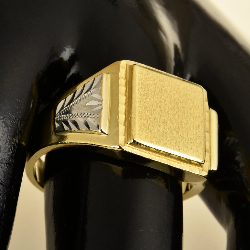 戒指 - 18 克拉 黃金 #4.3