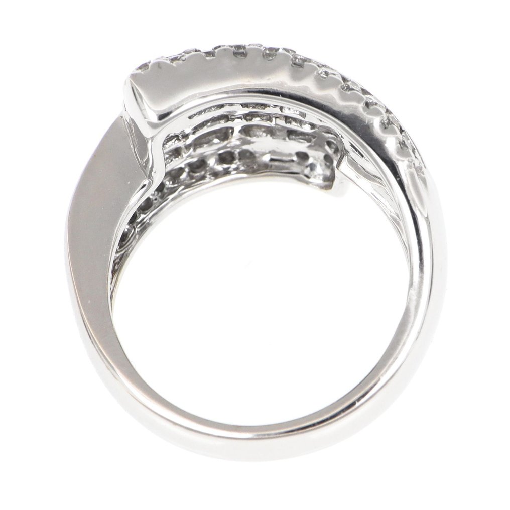 沒有保留價 - 戒指 - 18 克拉 白金 鉆石 (天然)  - 鉆石 #3.2