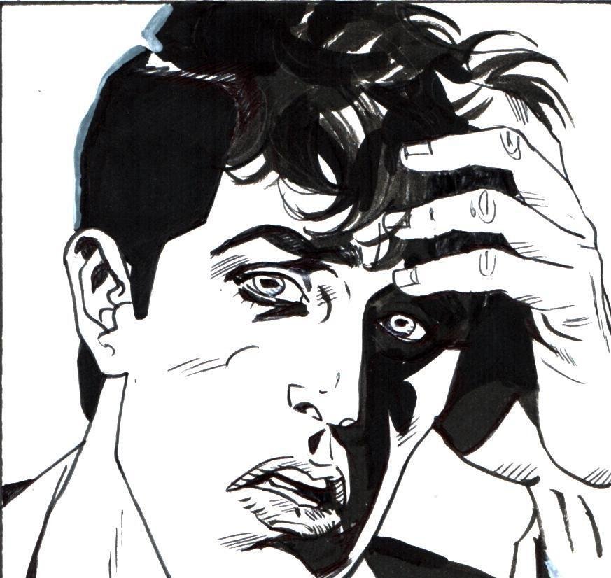 Di Vincenzo, Maurizio - 1 Original page - Dylan Dog Maxi #23 - "Chiuso nell'incubo" - 2015 #2.1