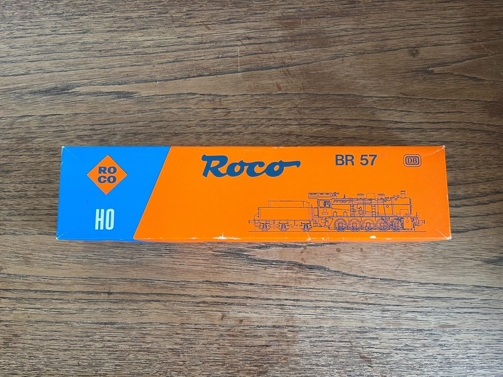 Roco H0 - 04116A - Gőzmozdony tartozékkal (1) - BR 57 - DB #1.0