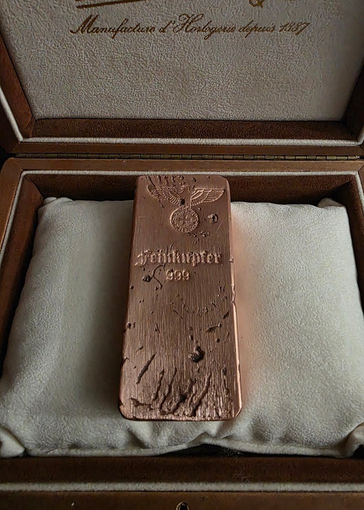 1273 grams 999 - Copper - Edelmetalle, Germany (Ingen mindstepris) #1.0