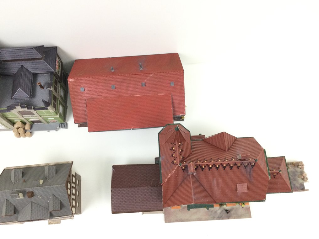 Vollmer, Faller, Pola H0 - Κατασκευή τρένων μοντελισμού (5) - Αριθμός πολύ όμορφων κτιρίων. #2.1