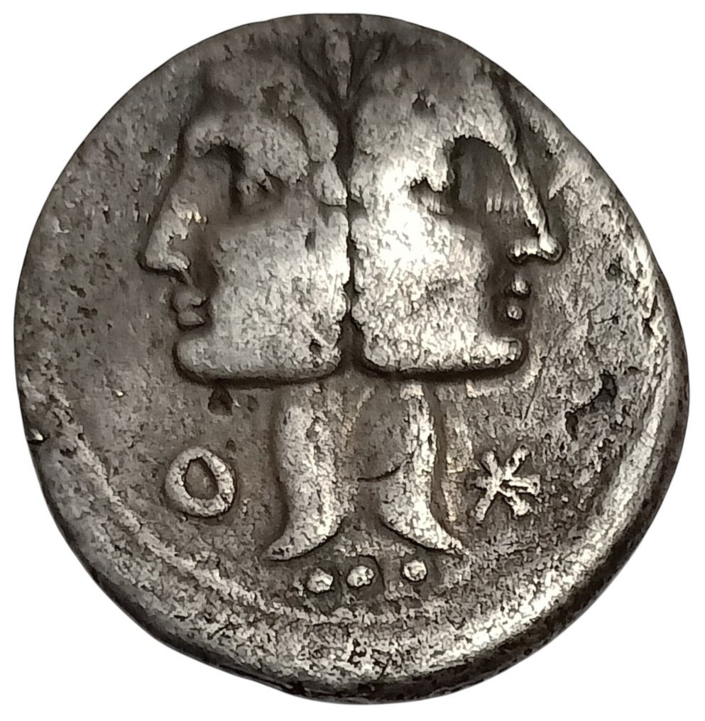 Ρωμαϊκή Δημοκρατία. C. Fonteius, 114-113 BC. Denarius Rome (χωρίς τιμή ασφαλείας) #1.0