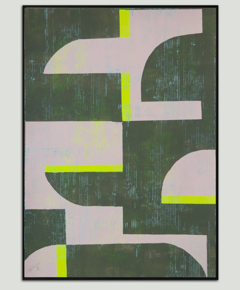 Ronald Hunter - Grid green #1.0