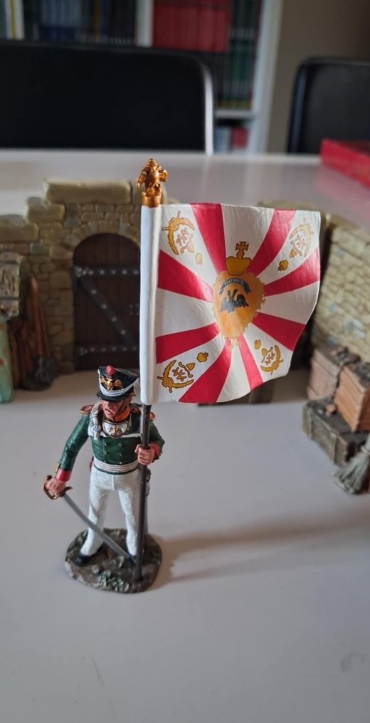 King & Country - Τσίγκινο παιχνίδι - NA140 Officer with Flag - 2000-2010 - Κίνα #2.1