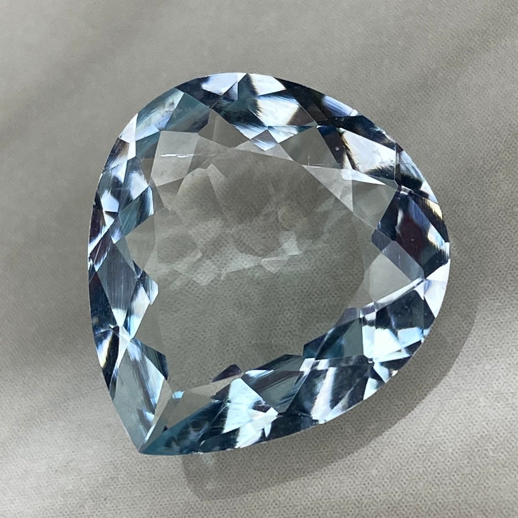 没有保留价 蓝色 海蓝宝石  - 11.78 ct - 国际有色宝石协会（ICA GemLab） #1.0