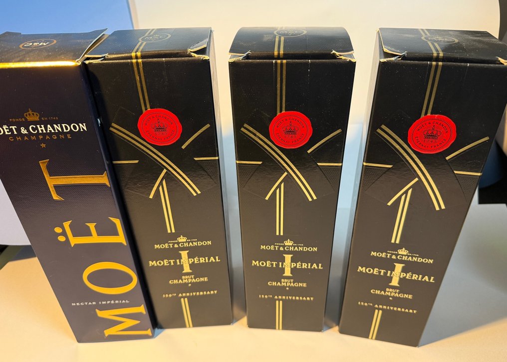 Moët & Chandon, Moët Impérial - Champagne Brut - 4 Flasker (0,75 L) #3.2