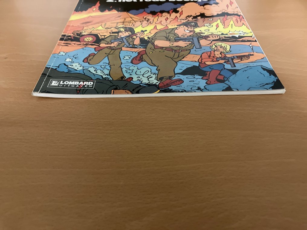 Gil Sinclair 2 - Het rode boekje - opdrachtekening - 1 Album - First edition - 1991 #4.3