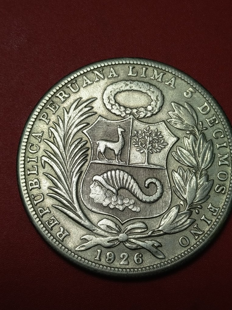 秘魯. 1 Sol 1926  (沒有保留價) #3.2