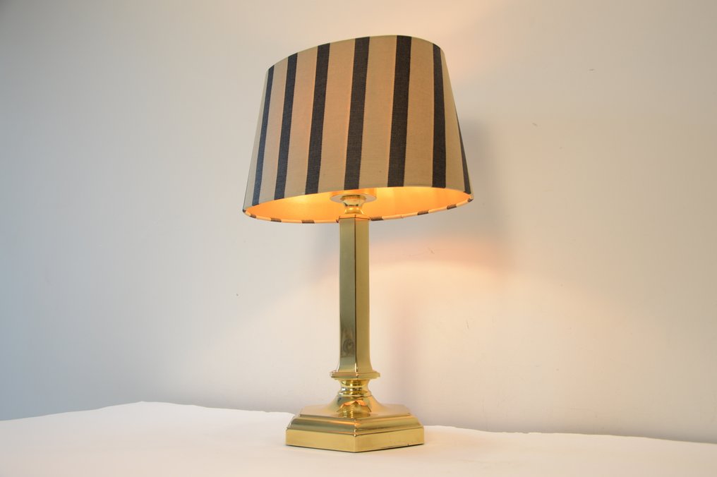 HERDA Amsterdam - Herwaarde & Daniels - 台灯 - 黄铜, 亚麻 #4.3