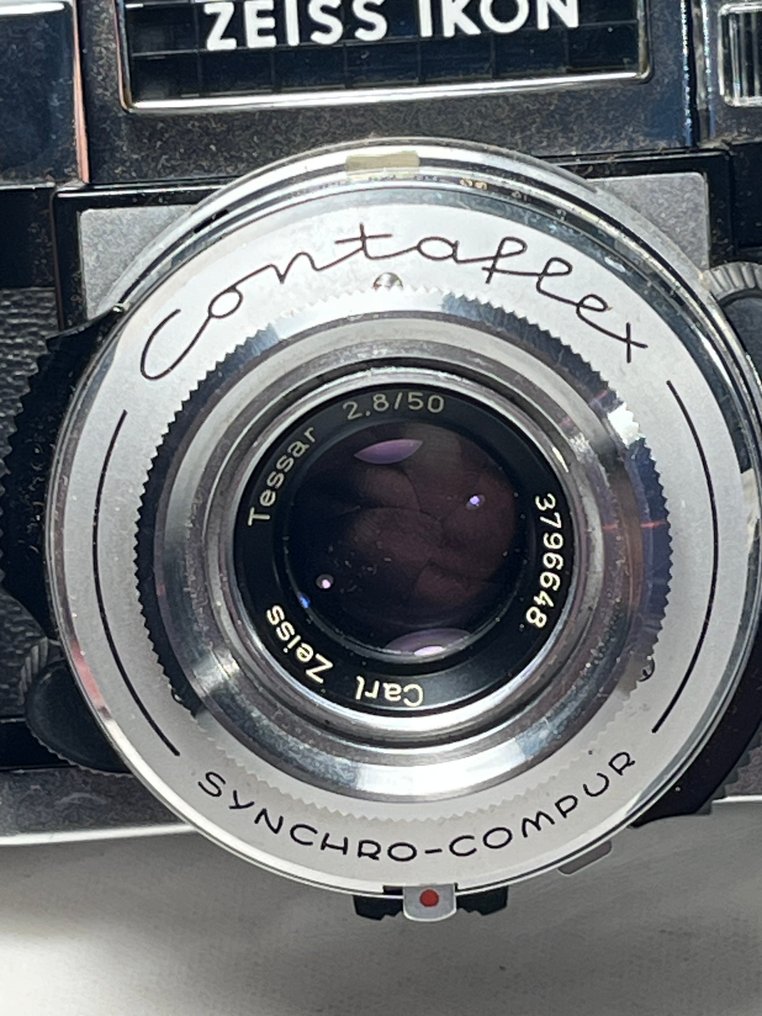 Zeiss Ikon Contaflex Super 10.1262 met carl Zeiss Tessar 2,8/50mm | Egylencsés reflex fényképezőgép (SLR) #2.1