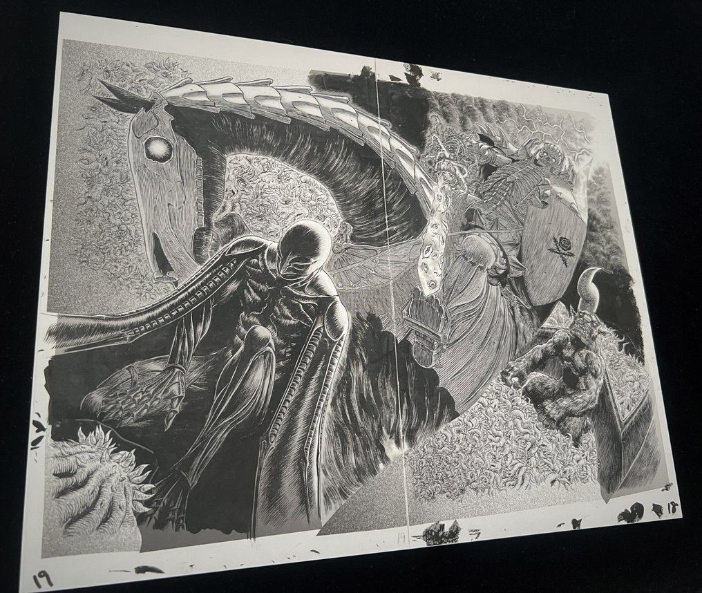 Kentaro Miura - 1 Giclée - Berserk #1.0
