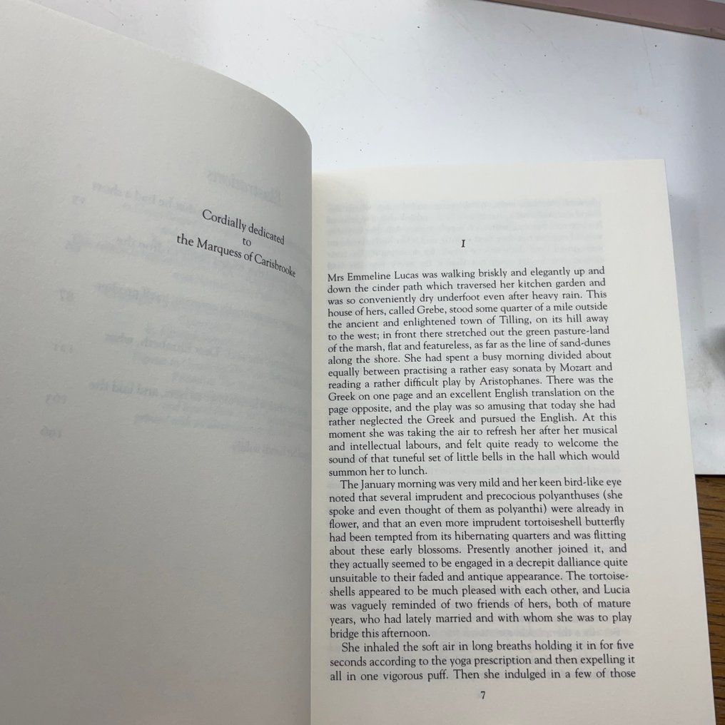 E.F. Benson - The Mapp and Lucia novels - 1994 #3.2