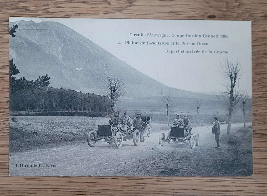 法国 - Gordon Bennett Cup 大奖赛 1905 年及火车站 - 明信片 (12) - 1905-1905 #1.0