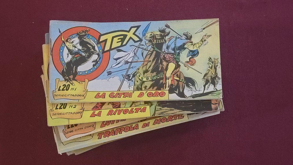 Tex Serie Città d'oro 1/20 - originale - 20 Comic - EO #1.0
