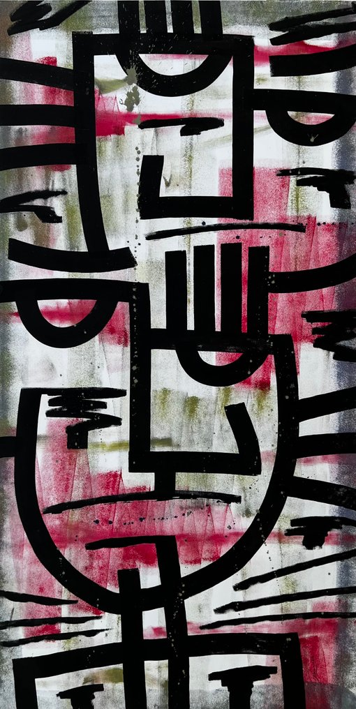 Bamèr - The Jungle Man - (XL), (unique work) #2.1