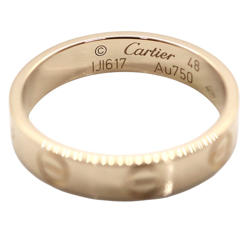 Cartier - 戒指 - Love smalll ring - 18 克拉 玫瑰金 #1.0